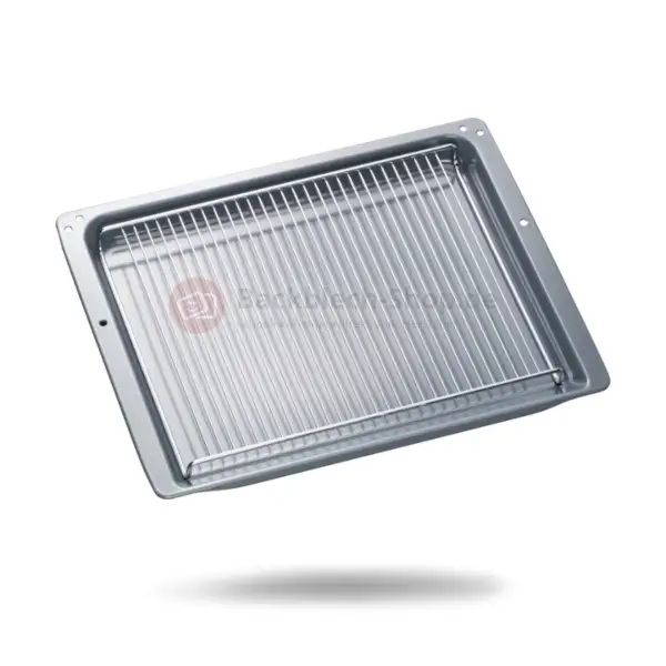 Bosch 00746724 Universalpfanne emailliert mit Einlegerost